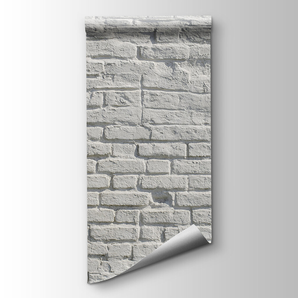 Een lichte baksteenmuur — productweergave