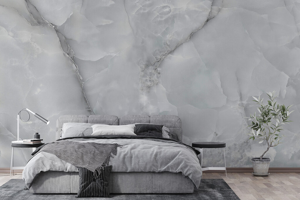 Grijze steenachtige kleurvelden — interieur 3