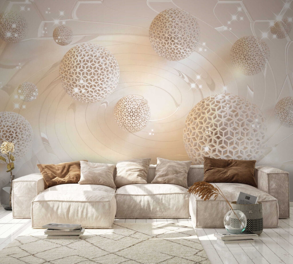 Sierbollen boven een draaikolk — interieur 2