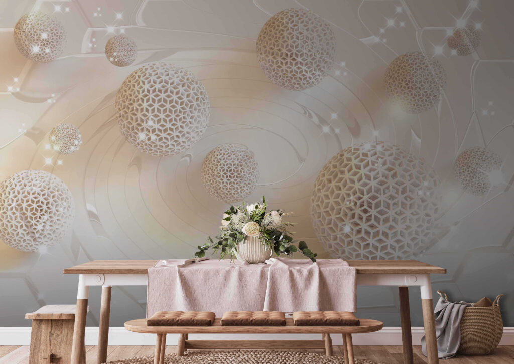 Sierbollen boven een draaikolk — interieur 3
