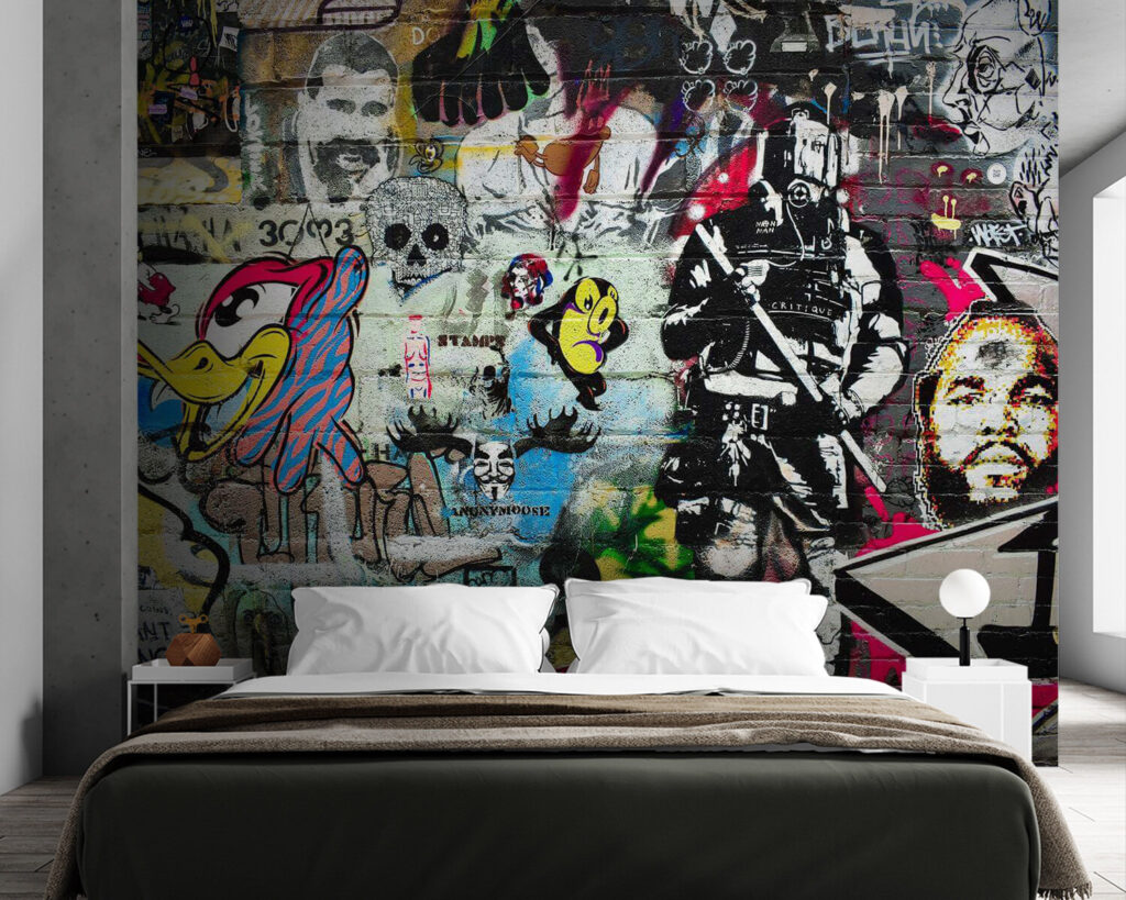 Een collage van straatgezichten — interieur 2