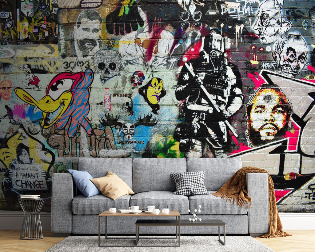 Een collage van straatgezichten — interieur 4