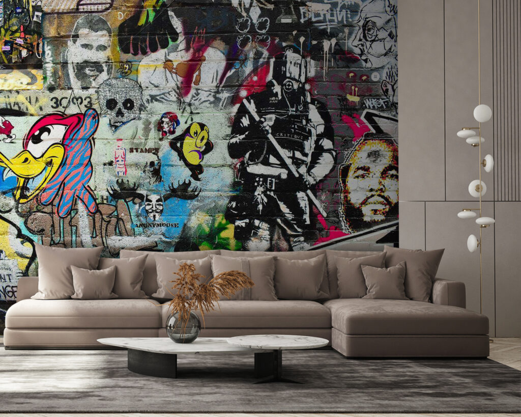 Een collage van straatgezichten — interieur 5