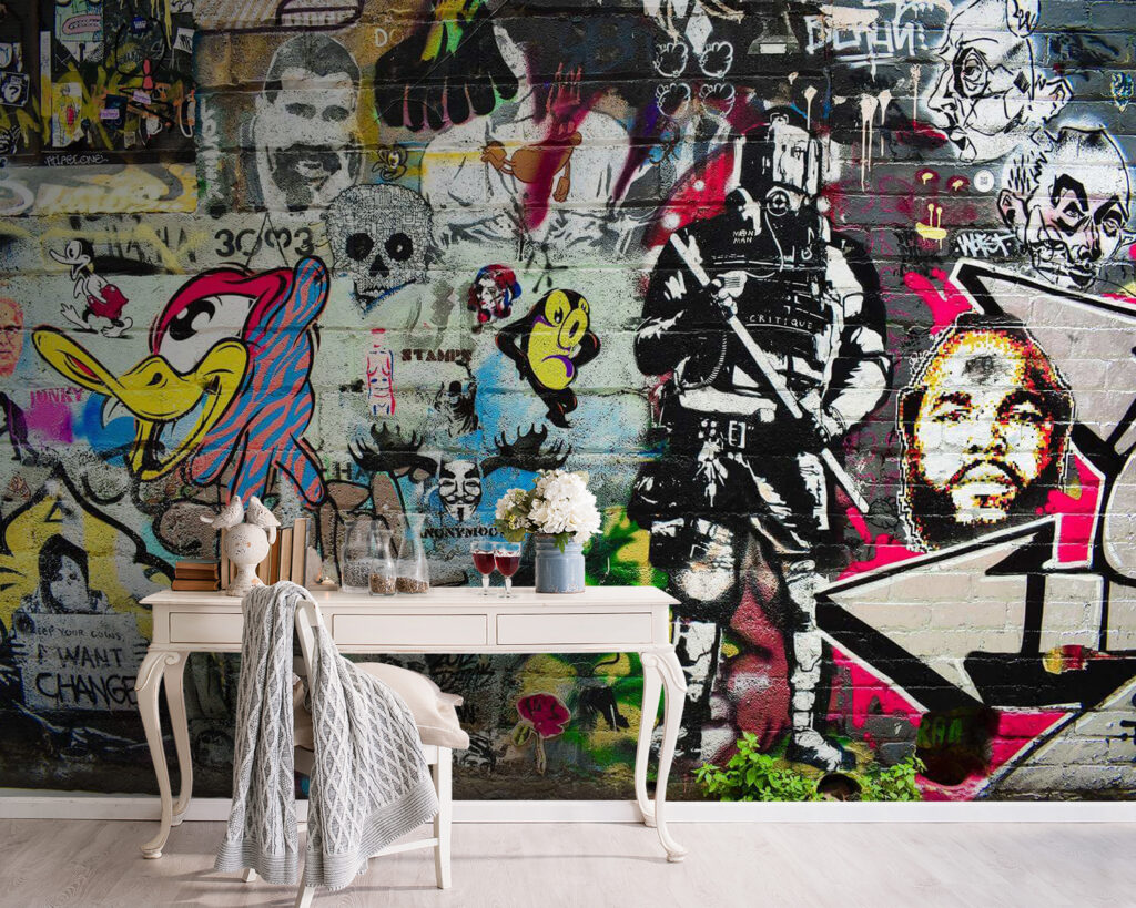 Een collage van straatgezichten — interieur 3