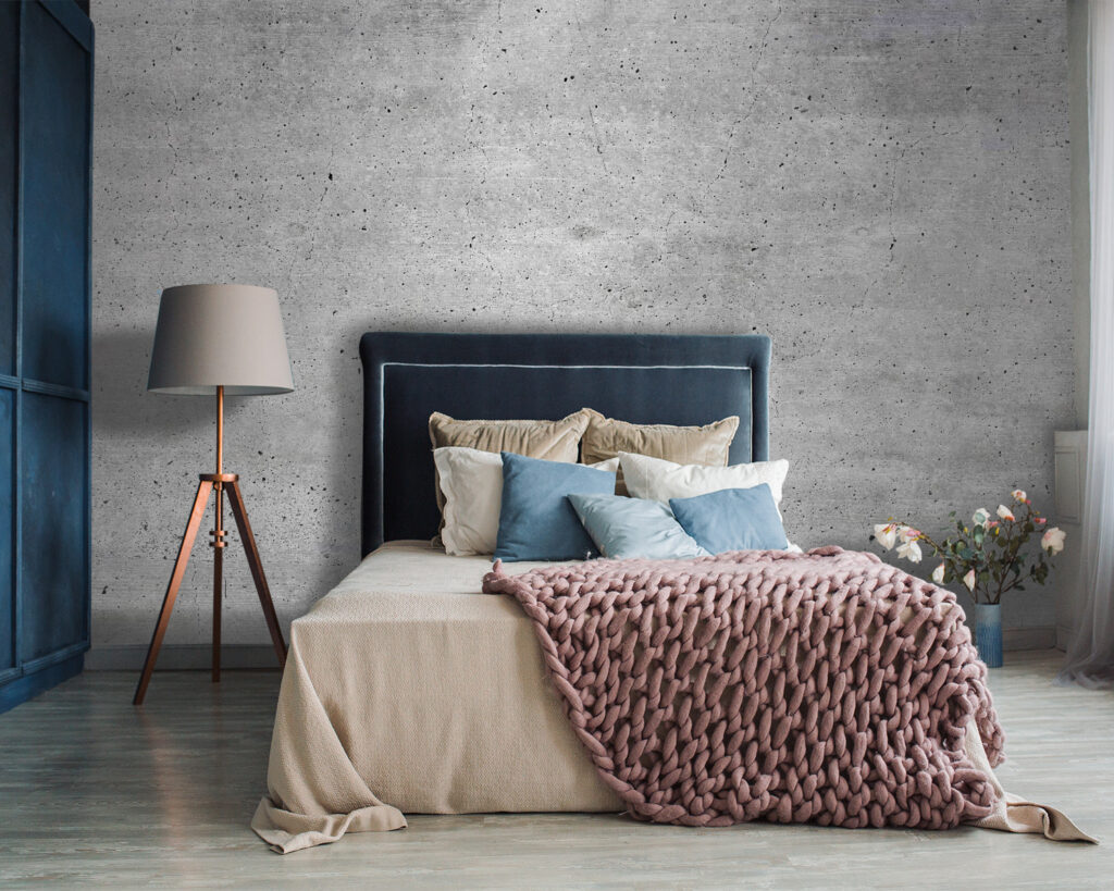Betongrijs met fijne sporen — interieur 3