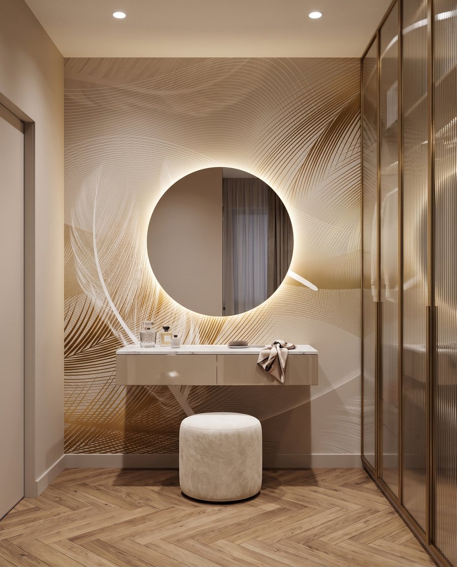 Veren door warm licht — interieur 3