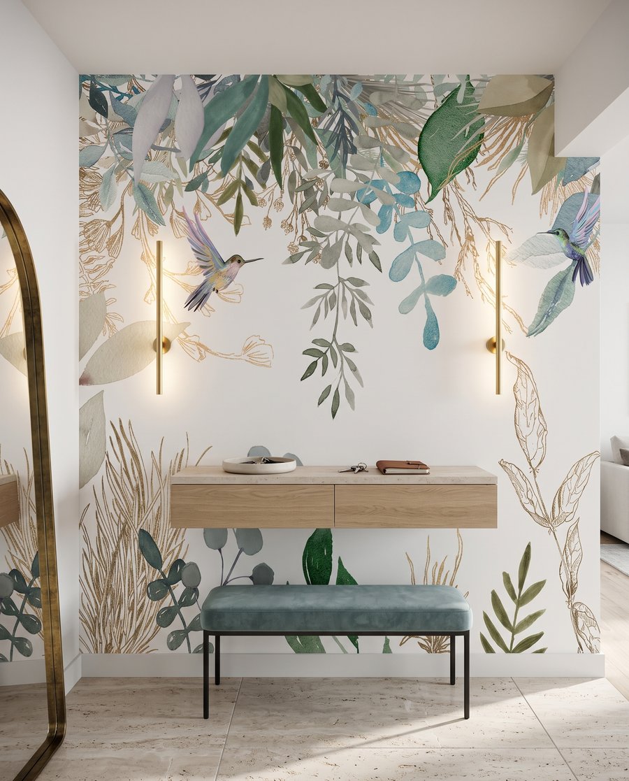 Een omlijsting van blad — interieur 2