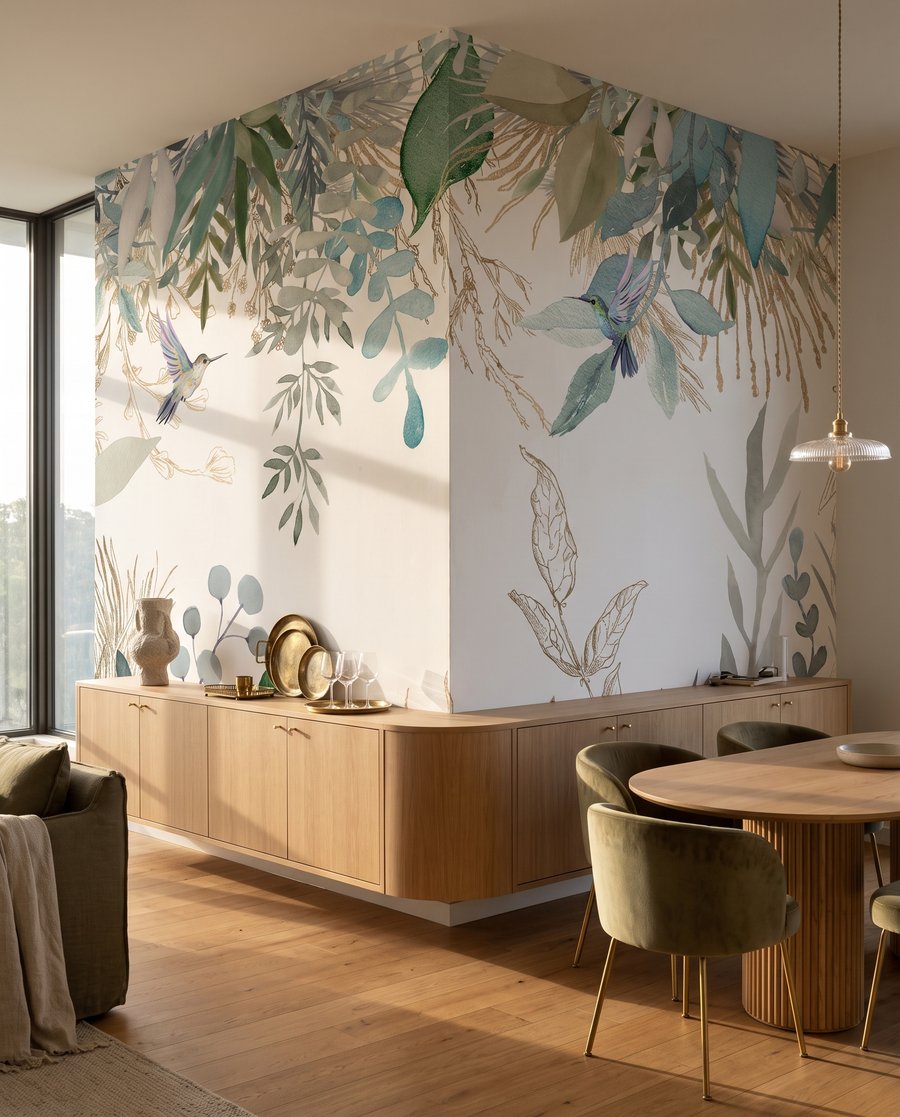 Een omlijsting van blad — interieur 4