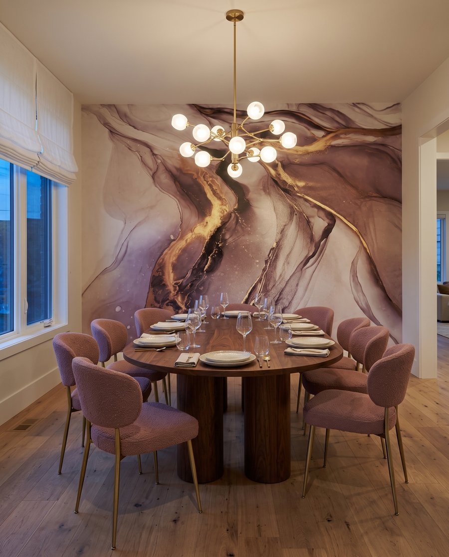 Goudaders door vloeiende kleur — interieur 6
