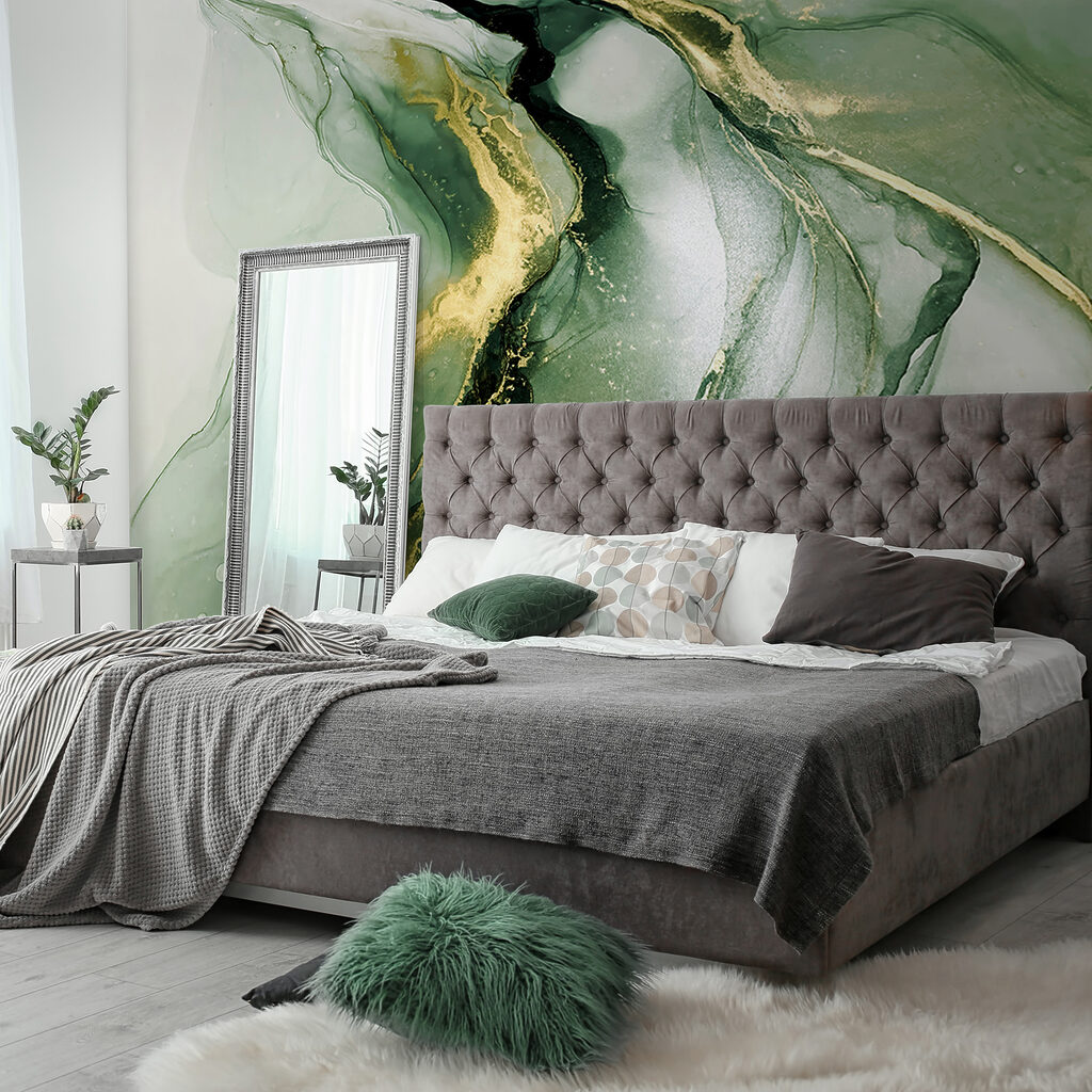 Vloeiende lagen in aardetinten — interieur 3