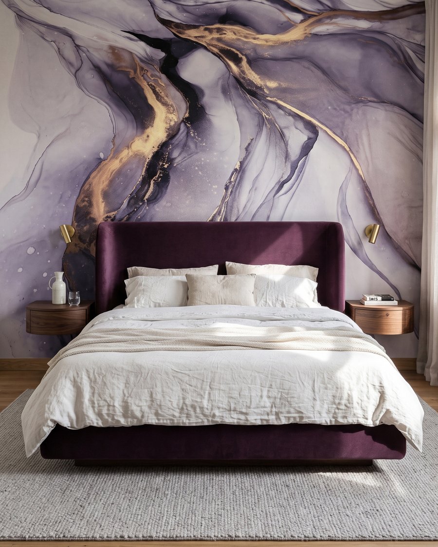 Goudaders door vloeiende kleur — interieur 2