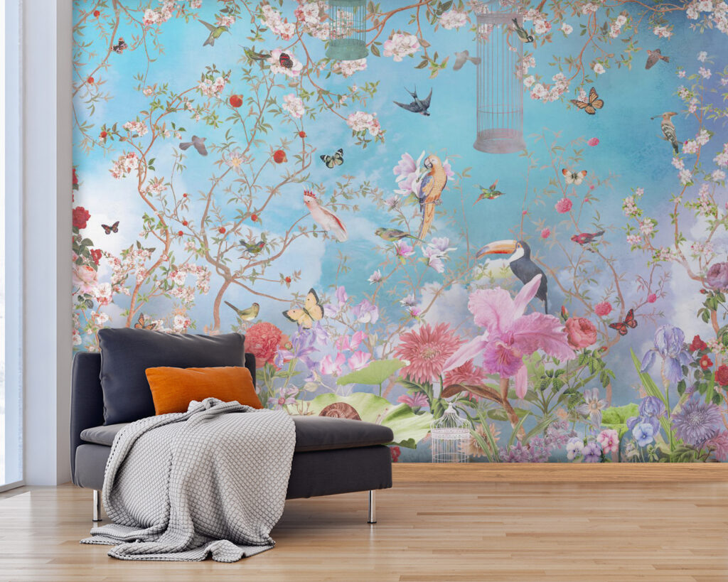 Bloementuin met hangende ballon — interieur 4