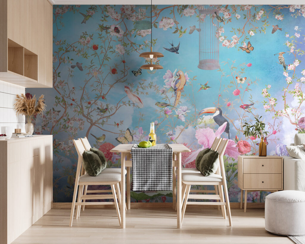 Bloementuin met hangende ballon — interieur 5