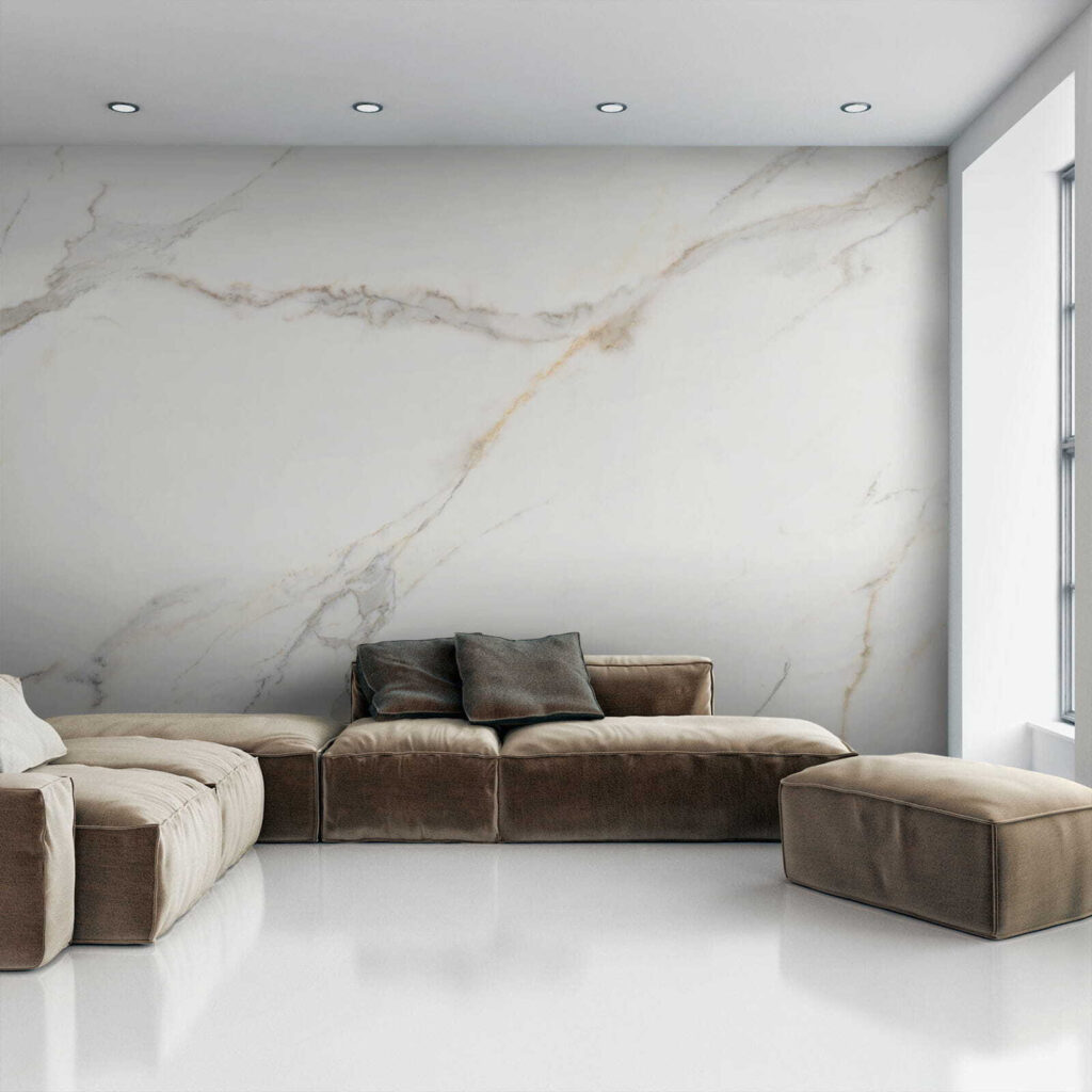Dunne aders door wit — interieur 4