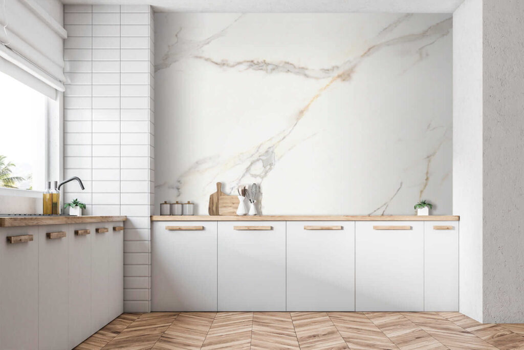Dunne aders door wit — interieur 8