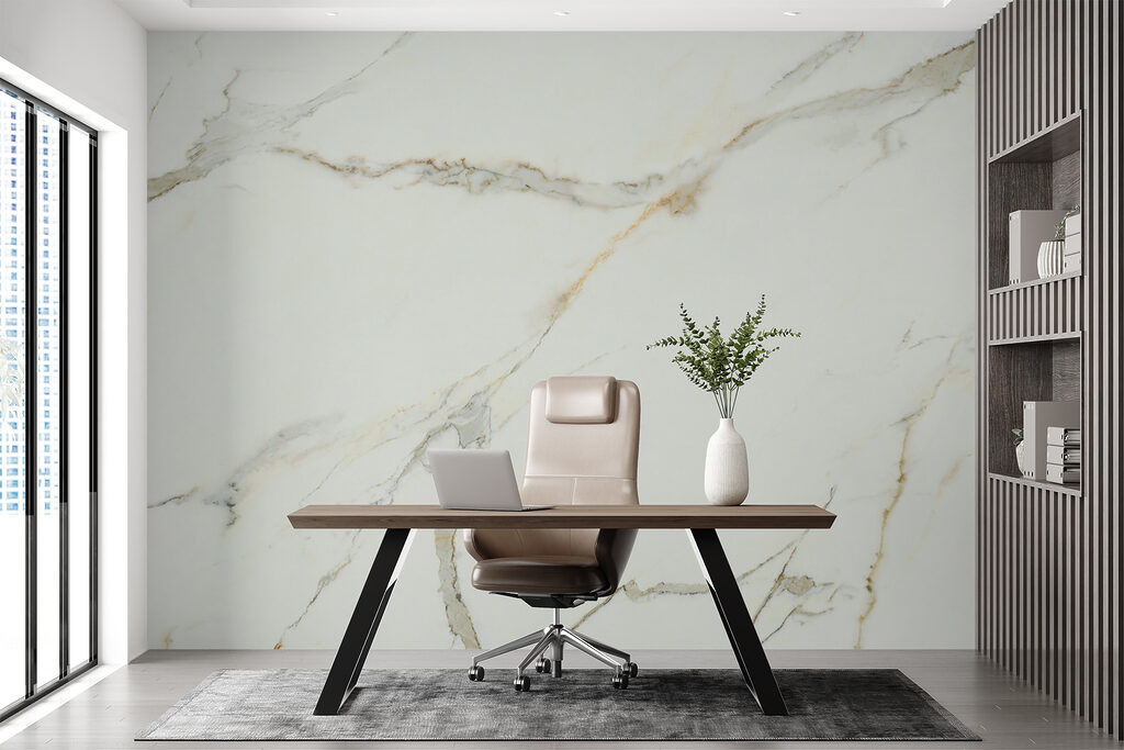 Dunne aders door wit — interieur 10