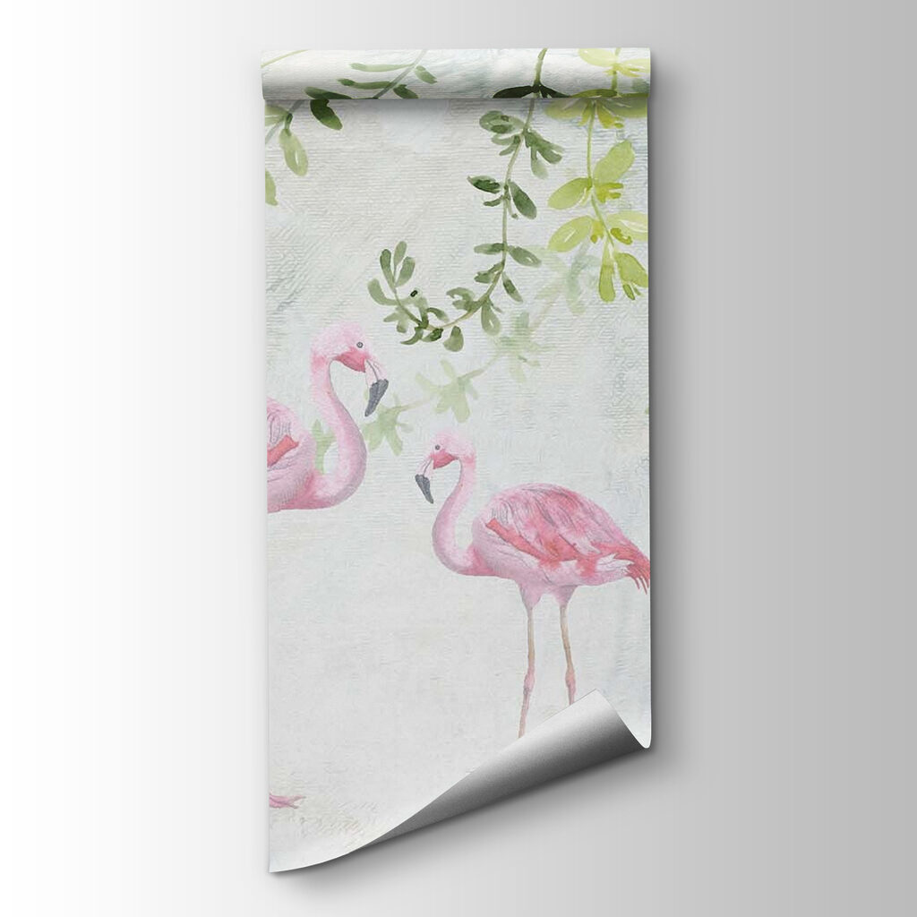 Flamingo's onder hangende ranken — productweergave