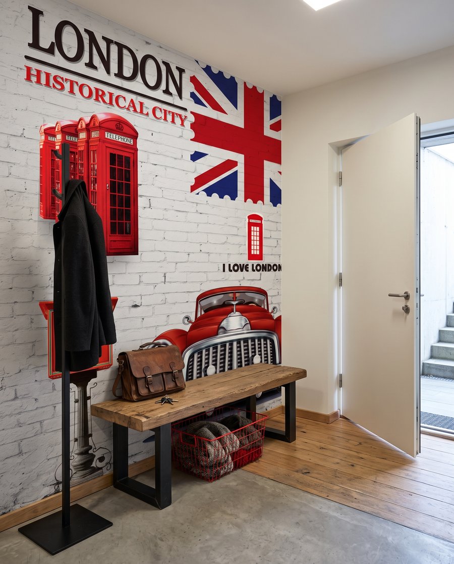 Londen met rode accenten — interieur 4