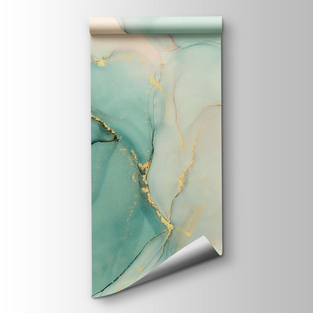 Abstracte vloeiende kunst in zachte kleuren — productweergave