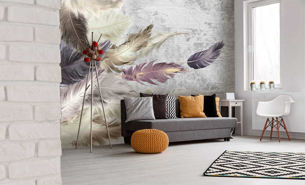 Veren boven verweerde verf — interieur 4