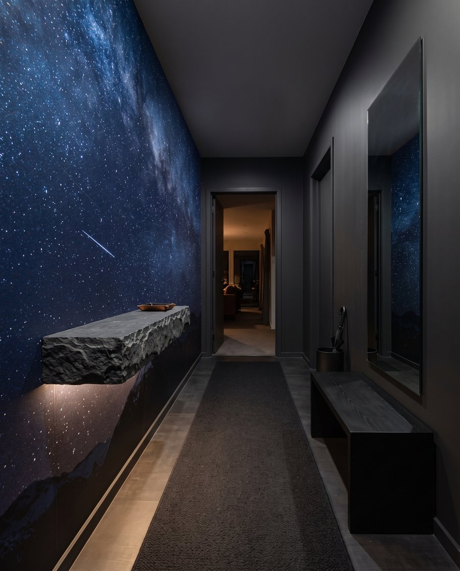 Sterren boven donkere toppen — interieur 3