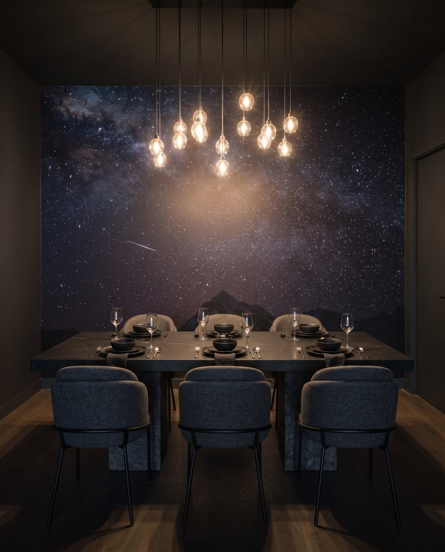 Sterren boven donkere toppen — interieur 4