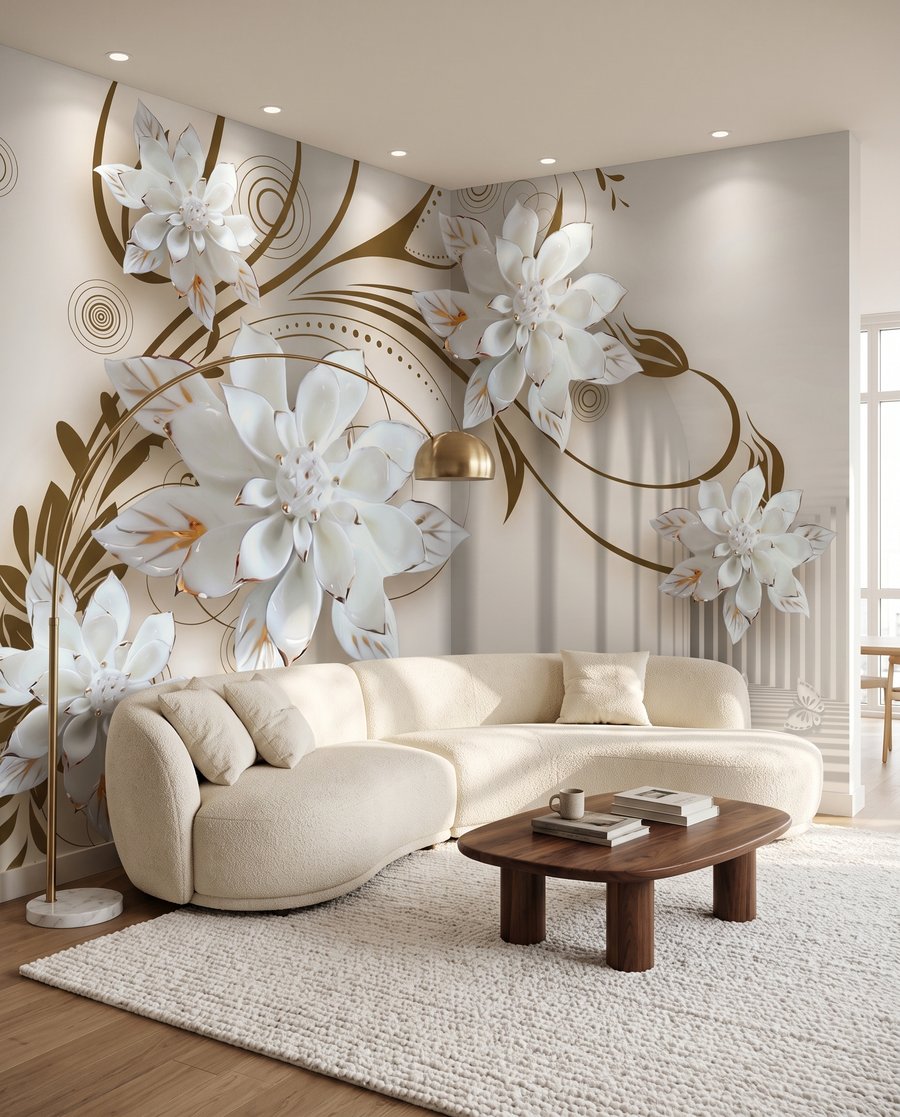 Bloemen langs diepe gangen — interieur 4