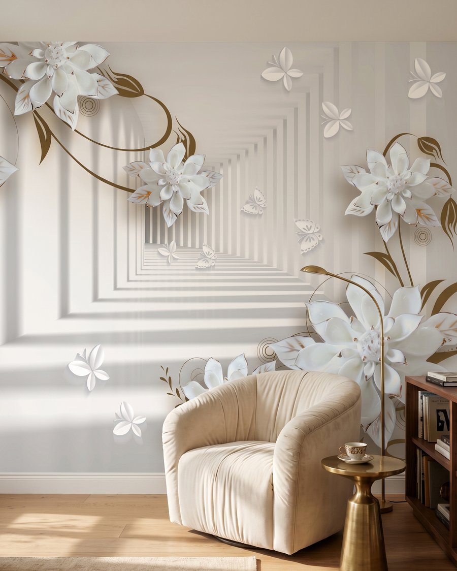 Bloemen langs diepe gangen — interieur 5