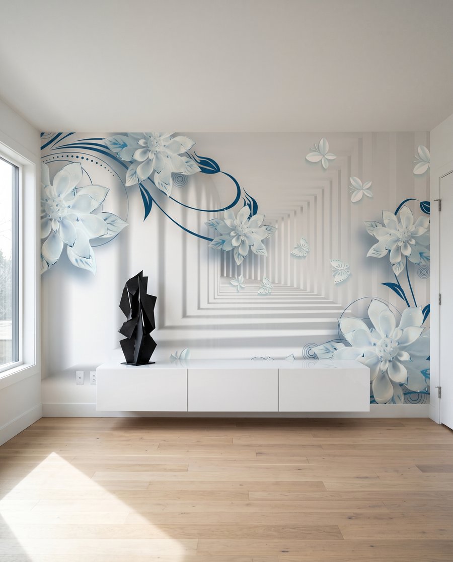 Bloemen langs diepe gangen — interieur 3