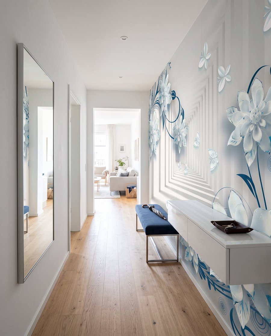 Bloemen langs diepe gangen — interieur 4