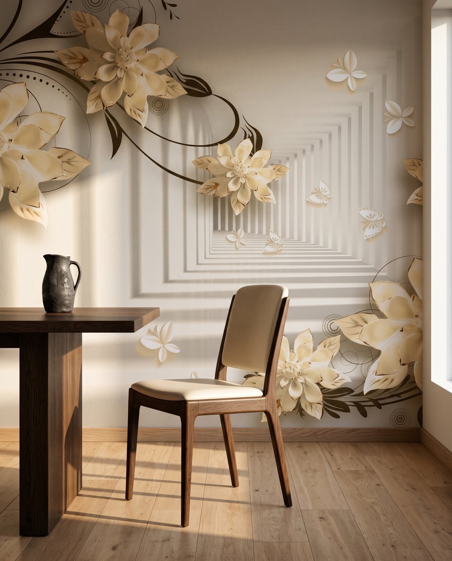 Bloemen langs diepe gangen — interieur 5