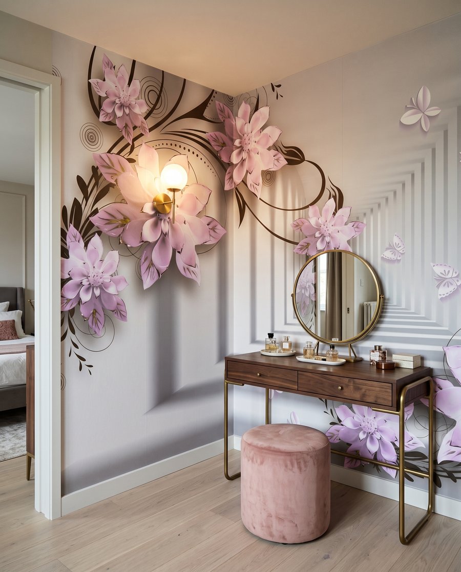 Bloemen langs diepe gangen — interieur 2