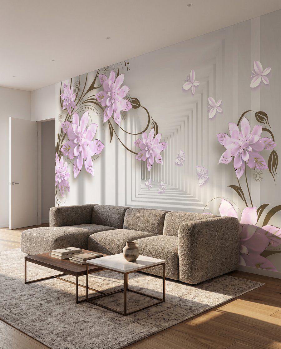 Bloemen langs diepe gangen — interieur 1