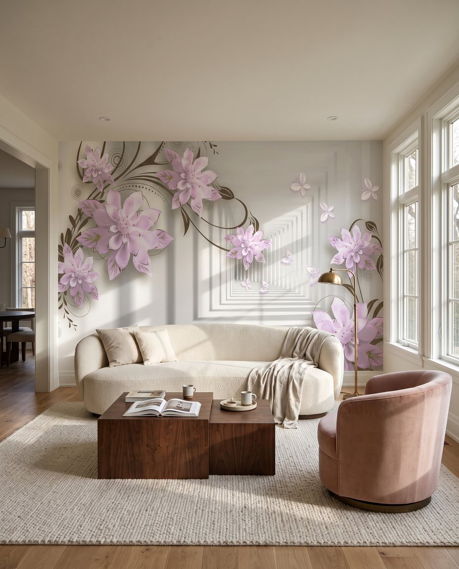 Bloemen langs diepe gangen — interieur 3