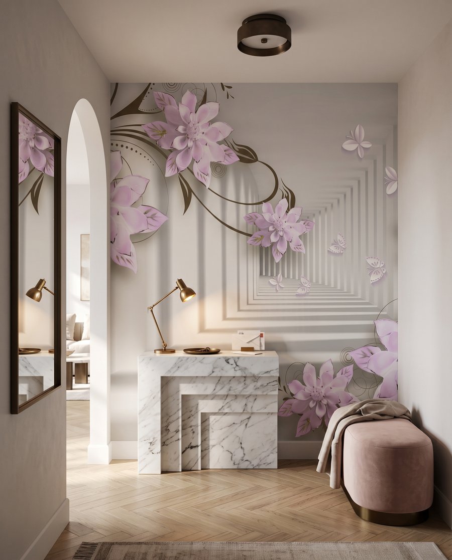Bloemen langs diepe gangen — interieur 4