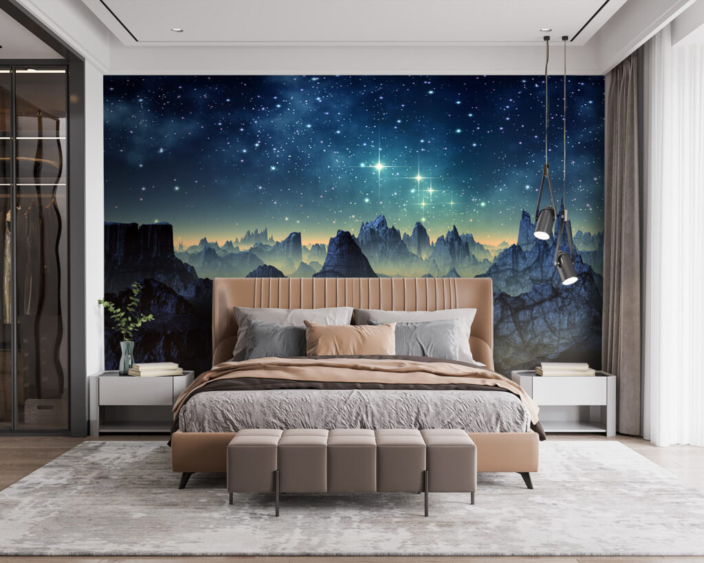 Sterren boven grillige bergkammen — interieur 2