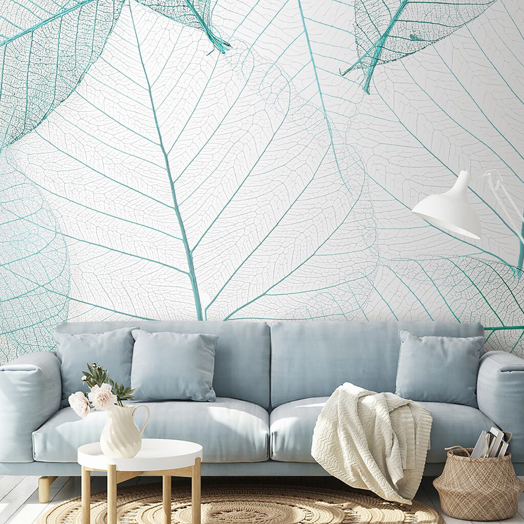 Bladgeraamtes in ragfijne lijnen — interieur 3