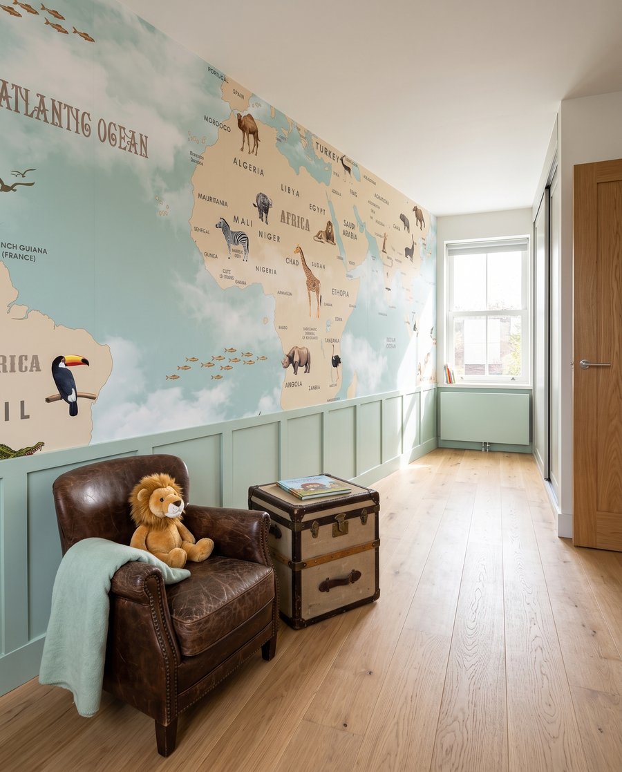 Wereldreis met kleine dieren — interieur 3