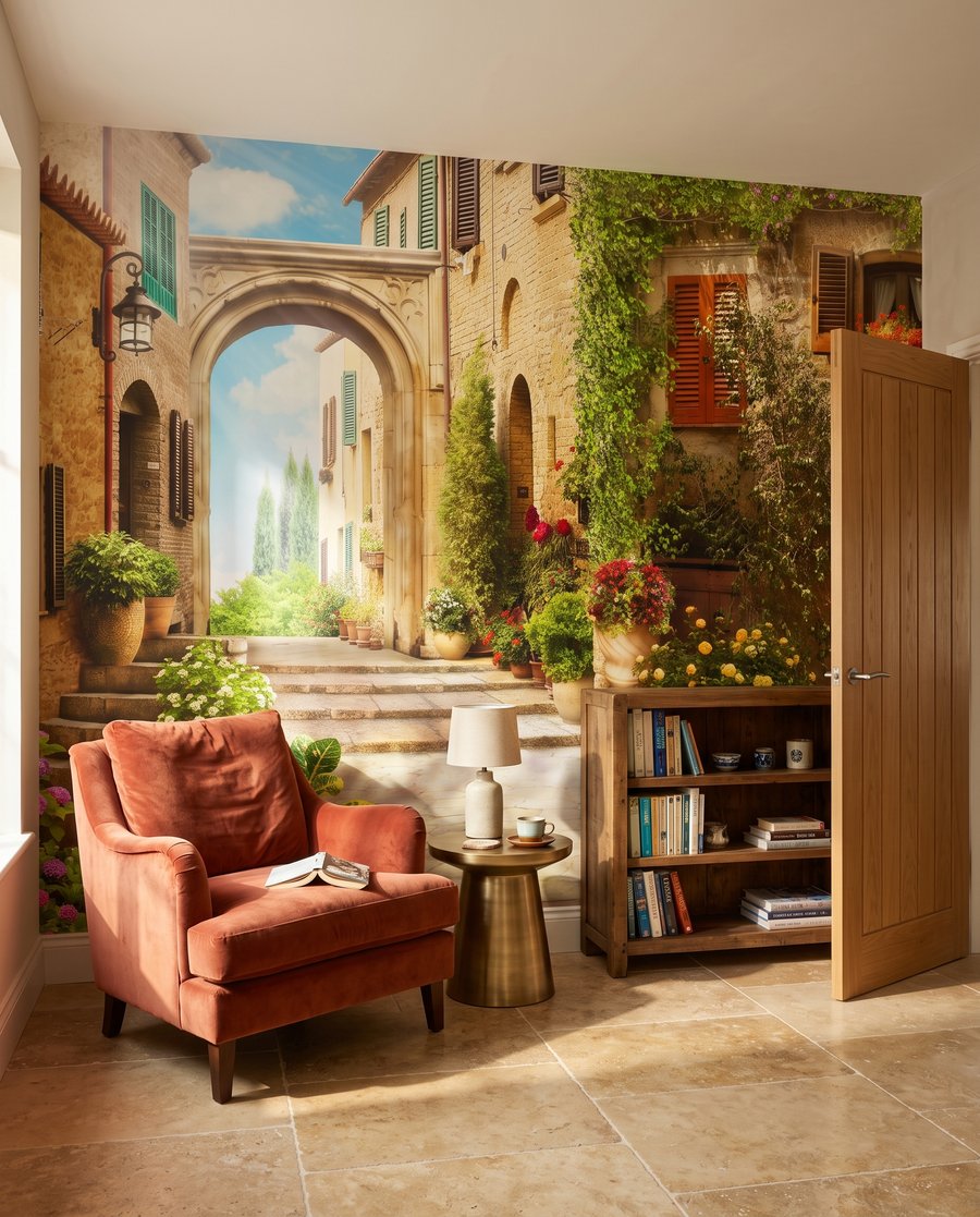 Een binnenplaats vol zon — interieur 4