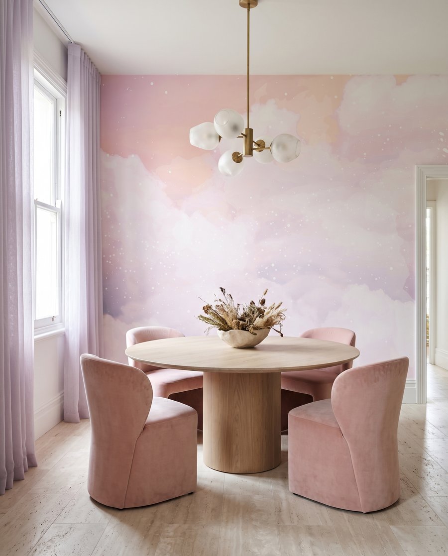 Roze wolken met sterren — interieur 5