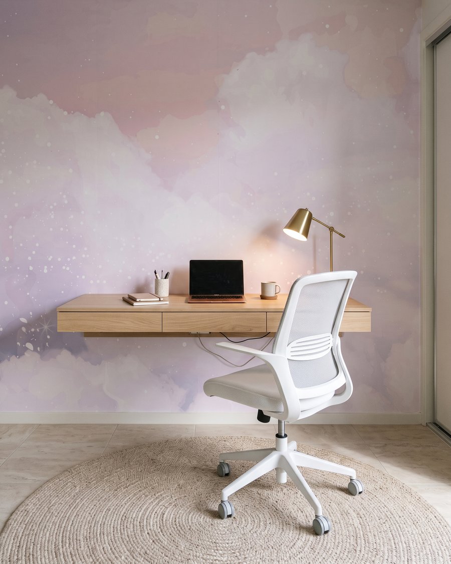 Roze wolken met sterren — interieur 6
