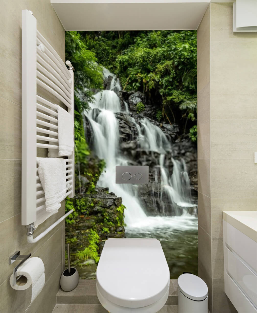 Boswaterval boven stille poel — interieur 1