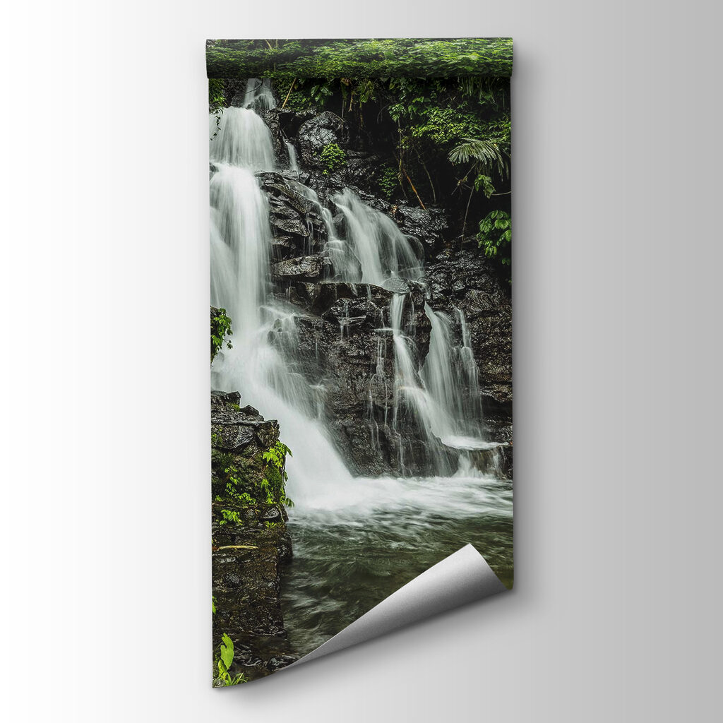 Boswaterval boven stille poel — productweergave