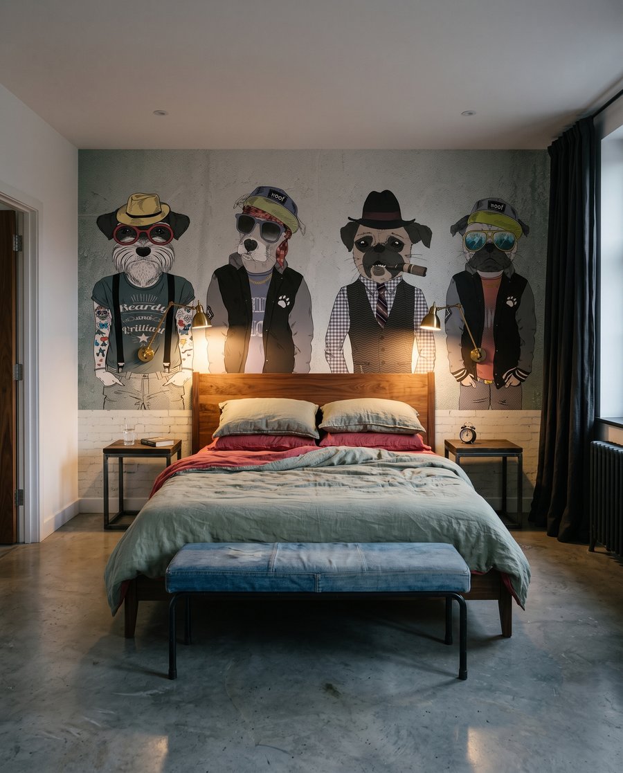 Dierenvrienden dragen hoedjes — interieur 2