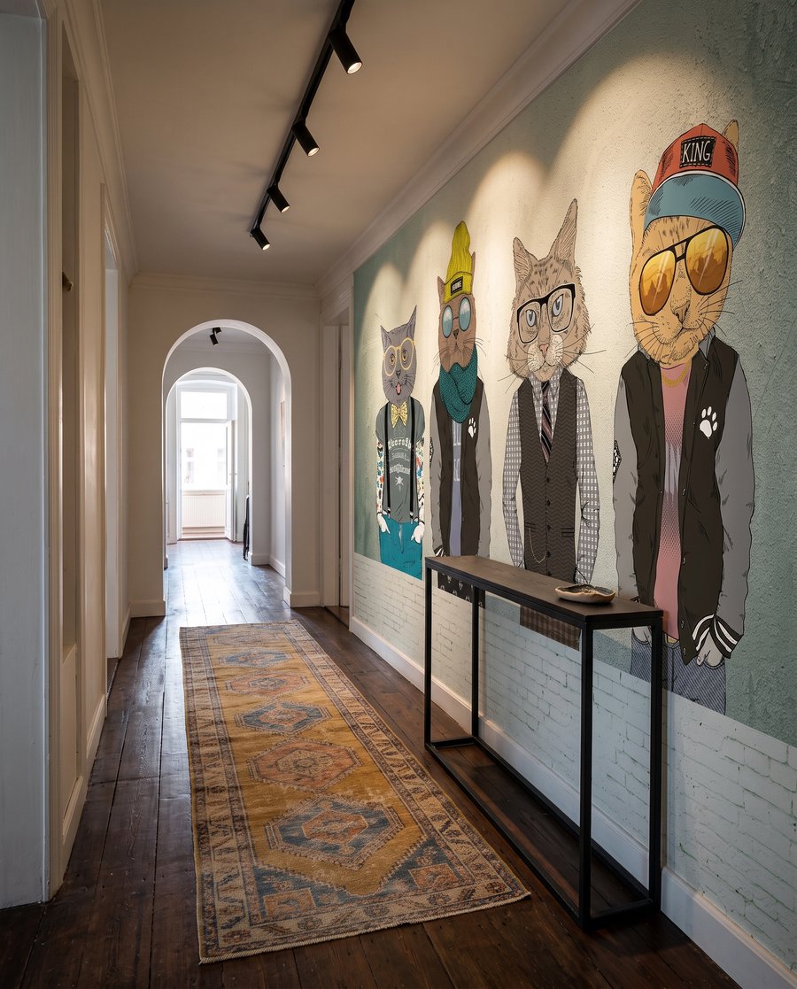 Dierenvrienden dragen hoedjes — interieur 4