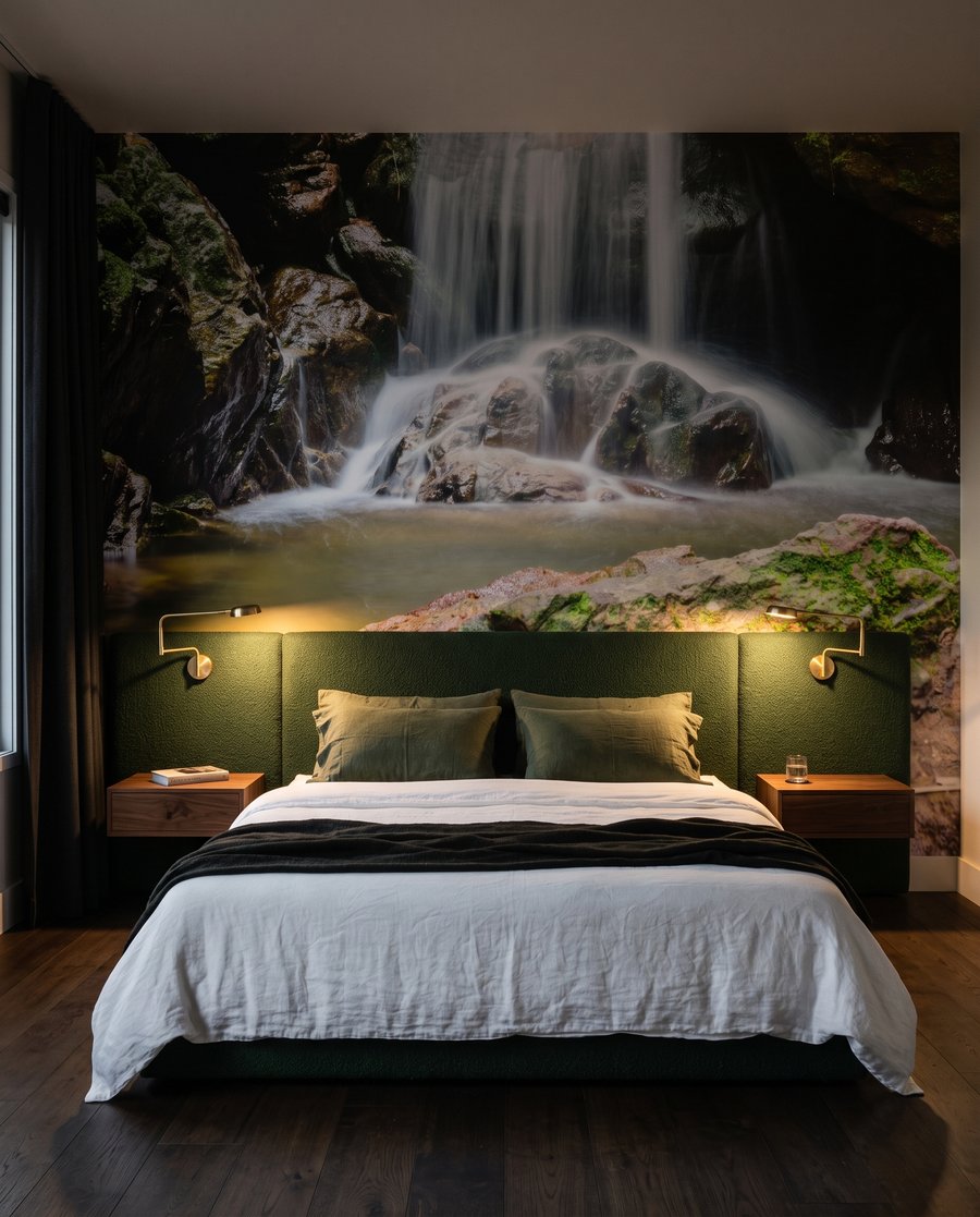 Beek in groene schaduw — interieur 2