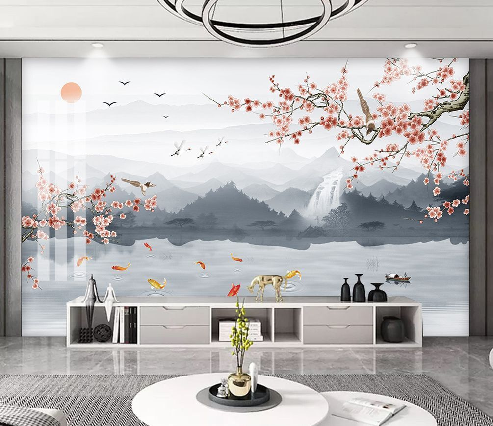 Siervissen onder bloeiende bergen — interieur 1