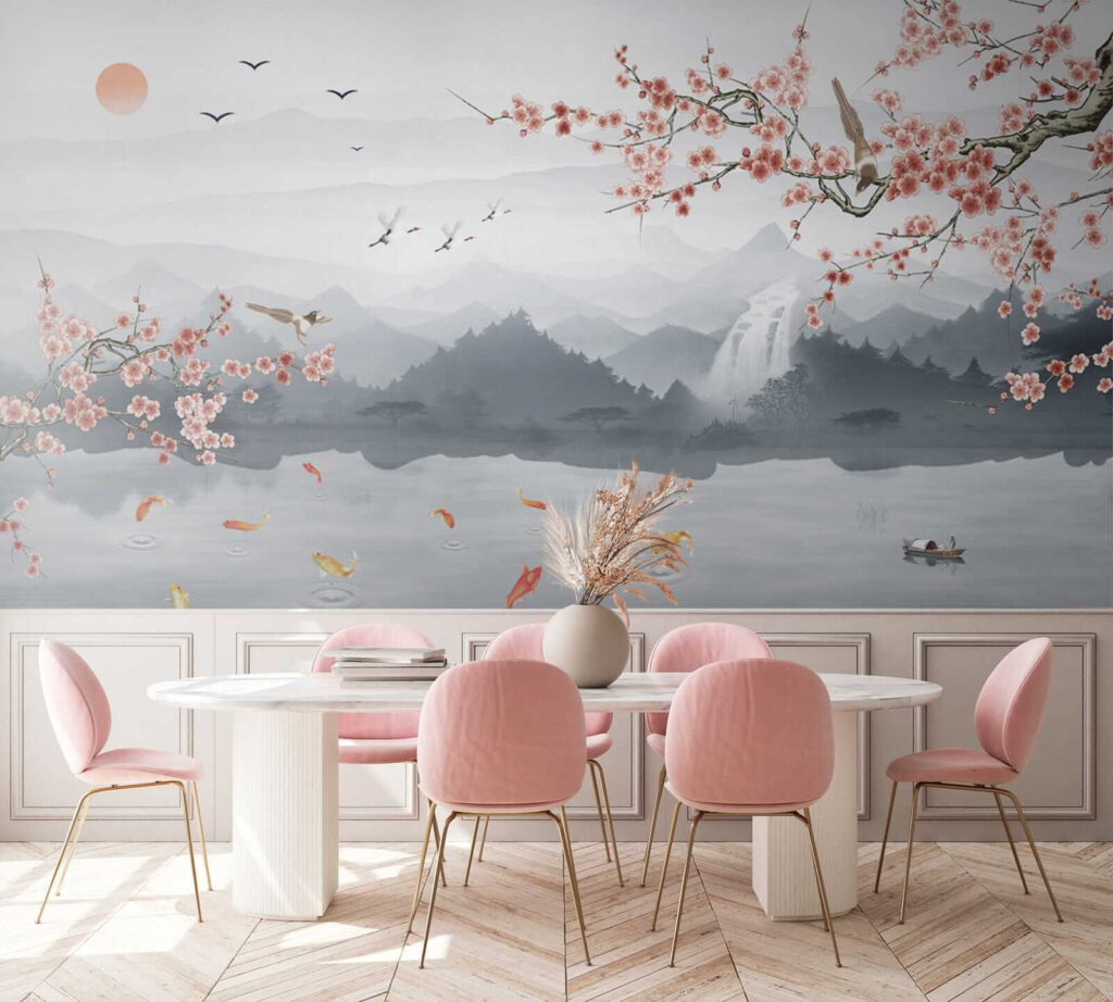 Siervissen onder bloeiende bergen — interieur 3
