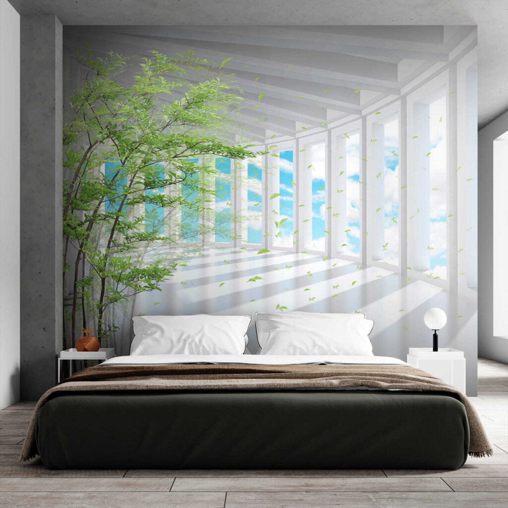 Bamboe in lichte gangen — interieur 2