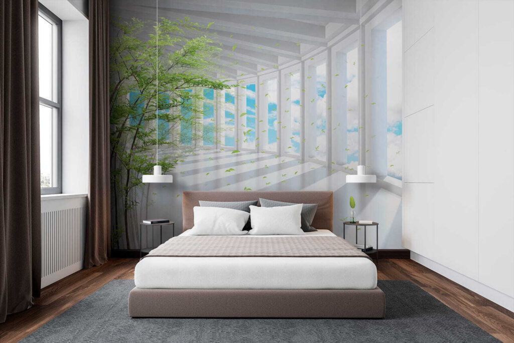 Bamboe in lichte gangen — interieur 3